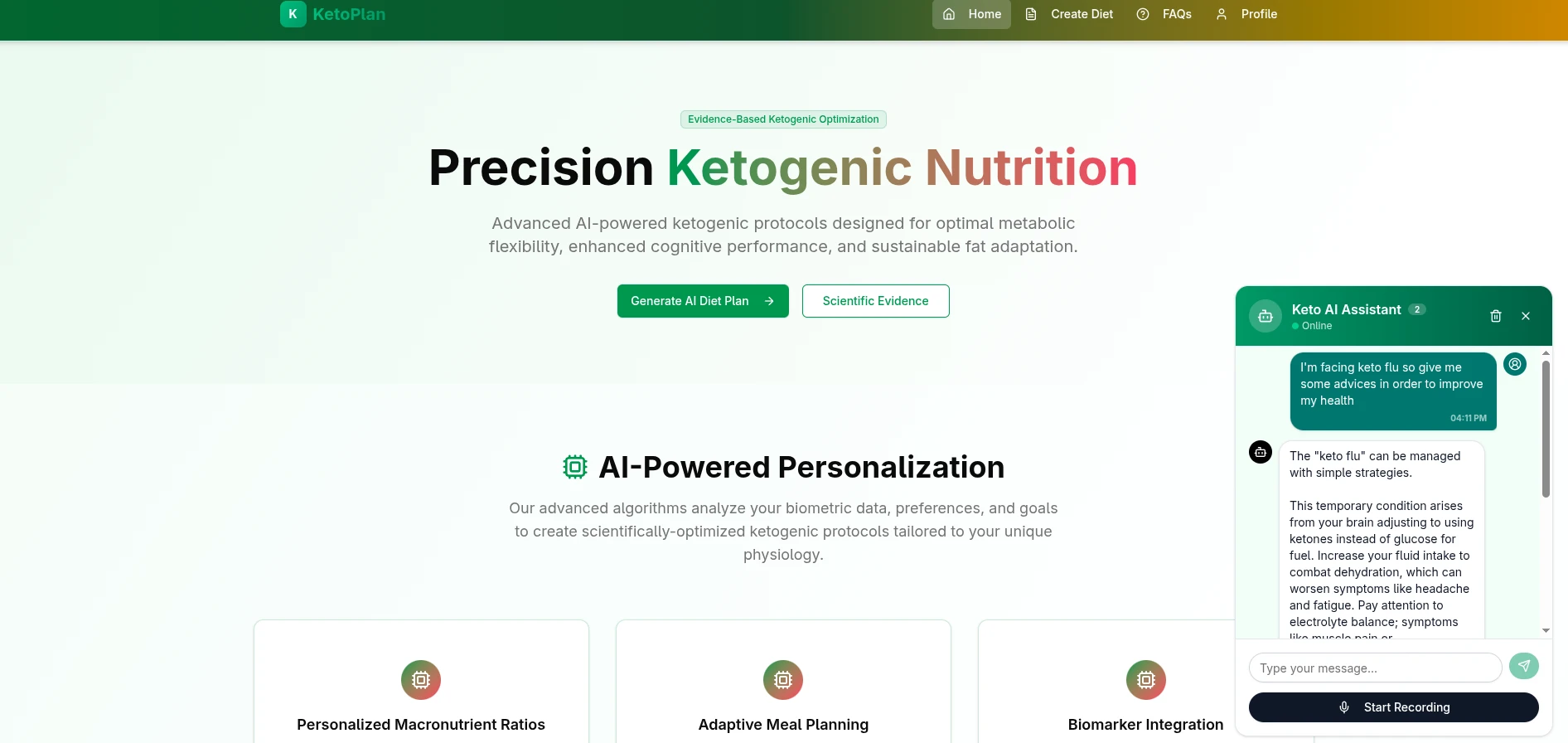 RAG-Keto AI Coach